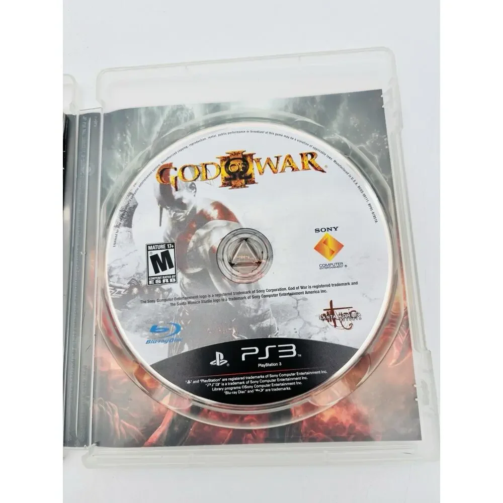 God of War III (Sony PlayStation 3, 2010) Complete With Manual Tested Works VG